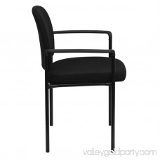 Padded Stackable Steel Side Chair With Arms 563112114